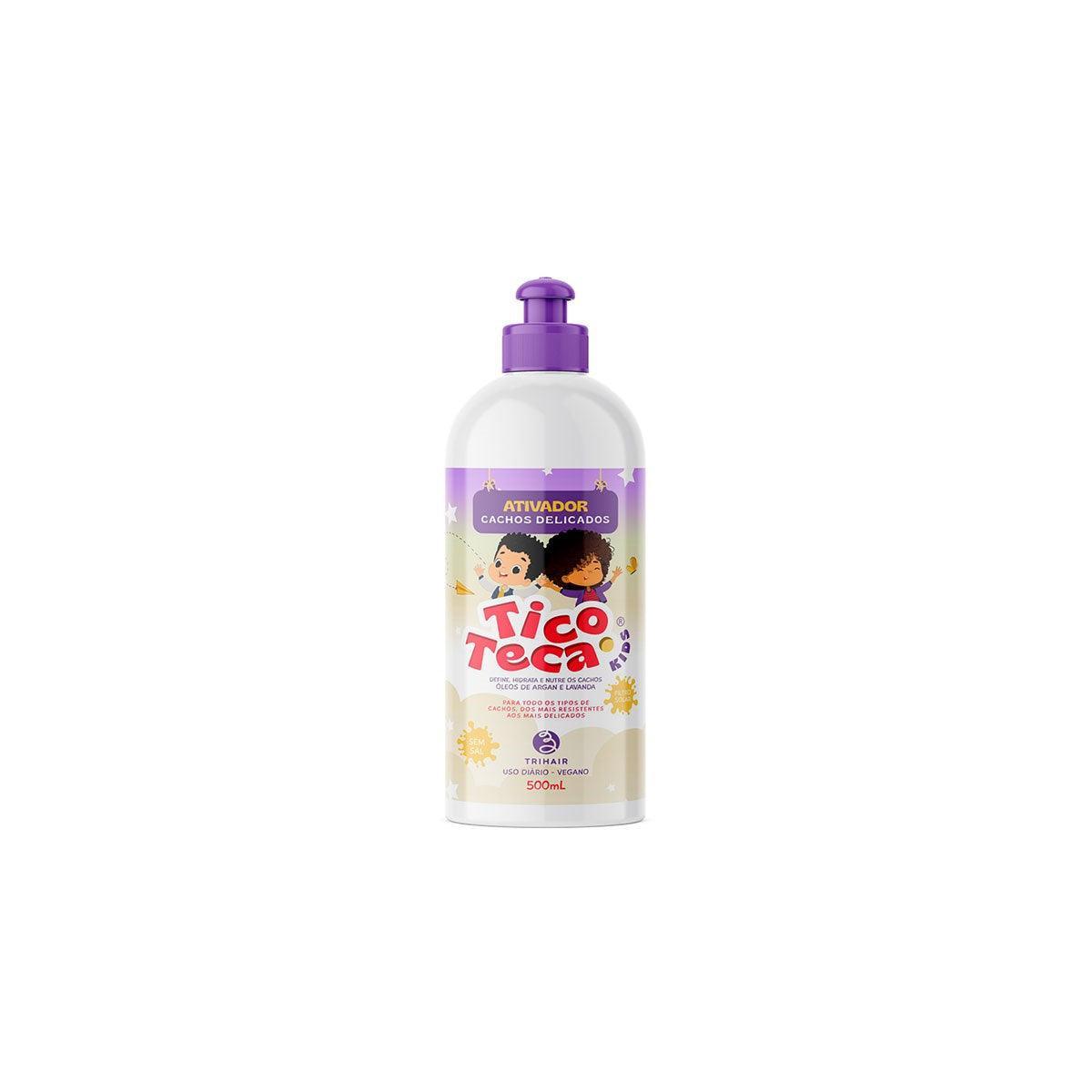 Ativador de Cachos Tico e Teca Cachos Delicados - Trihair- 500g - Trihair Cosméticos